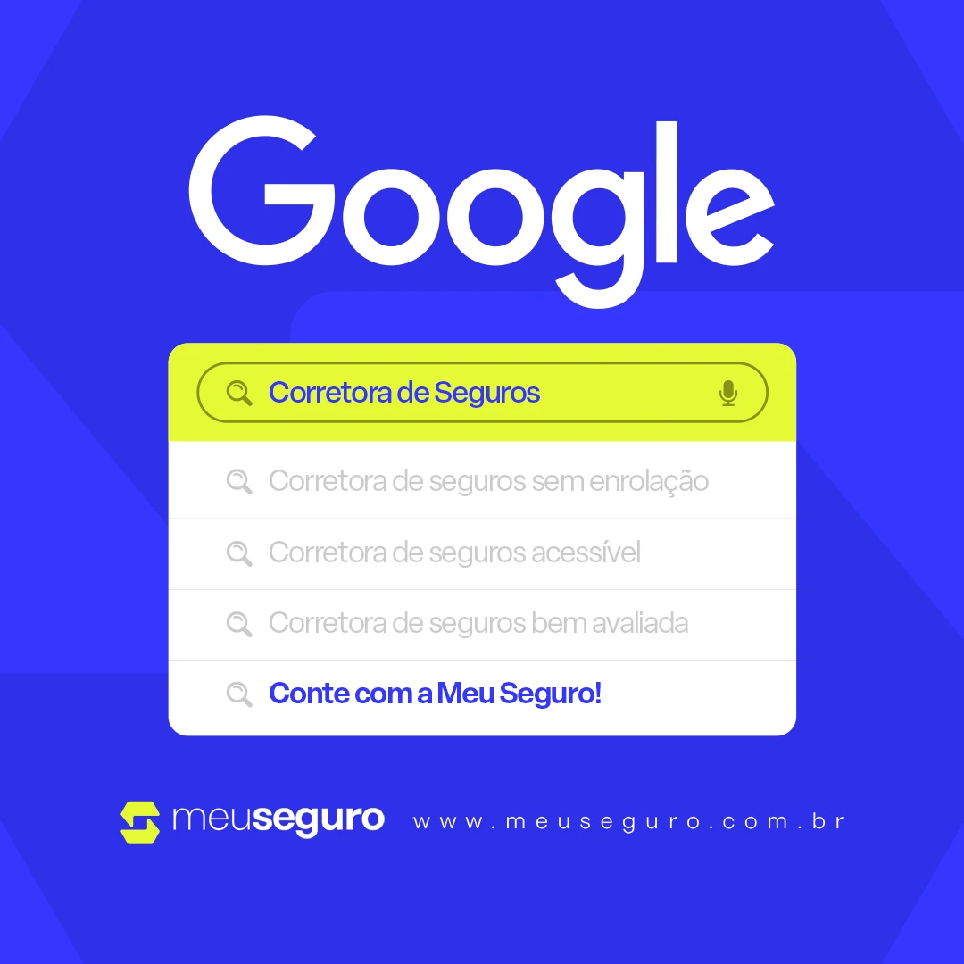 Insurance brand social media ad in a search-bar style – graphic design by Naveen Freelancer, Bengaluru